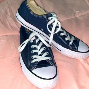 Navy blue Converse